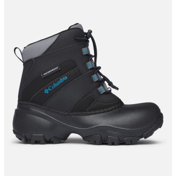 Columbia Rope Tow III Waterproof, Botas Negros Para Niño | 360947-KTB